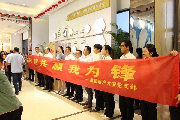 六安項(xiàng)目開(kāi)展“共建共贏我為鋒”黨建活動(dòng)